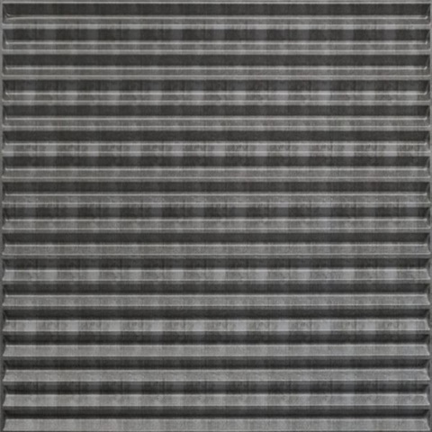 Irrigate Ceiling Panels Etched Silver