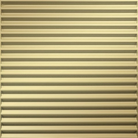 Irrigate Ceiling Panels Metallic Gold