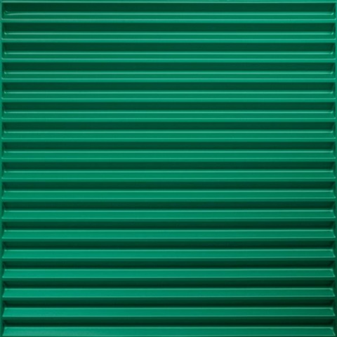 Irrigate Ceiling Panels Metallic Green