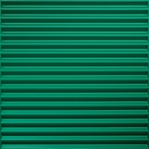 Irrigate Ceiling Panels Metallic Green