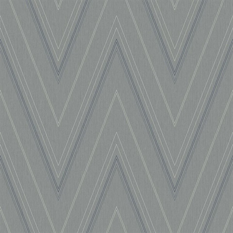 Isabelle Charcoal Commercial Wallpaper