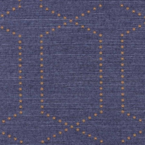 It's Riveting Brass on Navy Manila Hemp