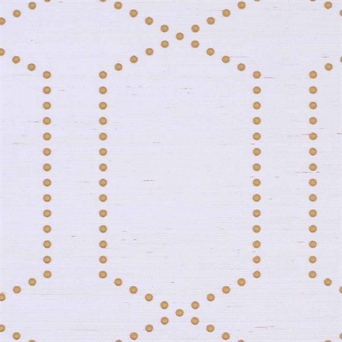 It's Riveting Gilt on Marshmallow Manila Hemp