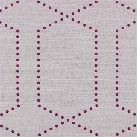 It's Riveting Magenta on Feathered Manila Hemp