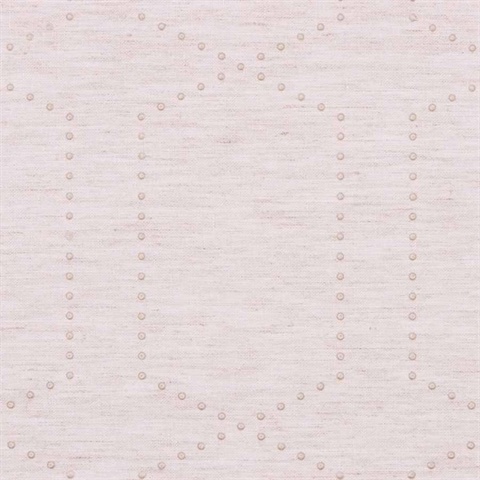 It's Riveting White Gold on Cambric Canvas Linen
