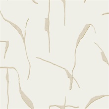 Ivory Coast Caramel & Gold Peel & Stick Wallpaper