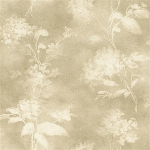 Izara Light Green Botanical Wallpaper