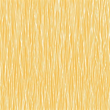 Jacaranda Wave Yellow Retro Wallpaper
