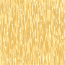 Jacaranda Wave Yellow Retro Wallpaper