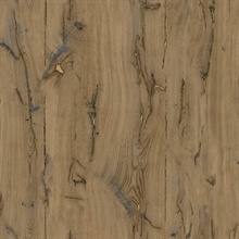 Jackson Light Brown Wooden Plank Wallpaper