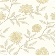 Jaclyn Blonde & Sandstone Peel and Stick Wallpaper