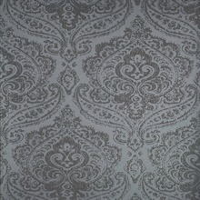 Jamilah Slate Damask Wallpaper