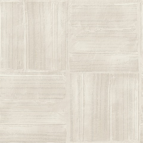 Jasper Ivory Block Texture Wallpaper