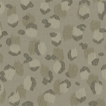 Javan Sage Faux Leopard Skin Wallpaper