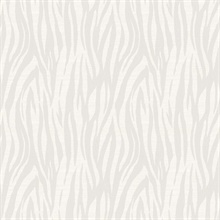 Jazz Fog Modern Verticsal Zebra Stripe Wallpaper