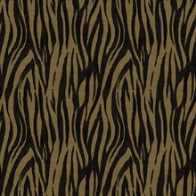 Jazz Royal Gold Modern Vertical Zebra  Wallpaper