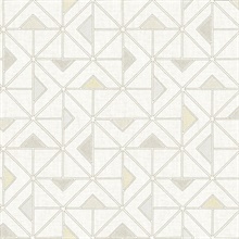 Jekyl Beige Geometric Triangles Wallpaper