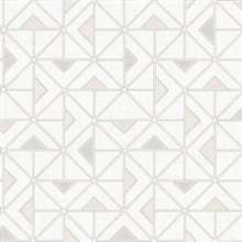 Jekyl Neutral Geometric Triangles Wallpaper