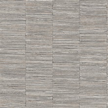 Jenga Charcoal Textured Striped Column Wallpaper