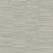 Jenga Grey Textured Striped Column Wallpaper