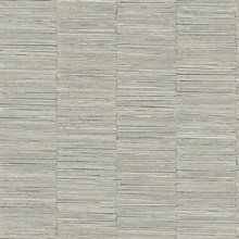 Jenga Grey Textured Striped Column Wallpaper