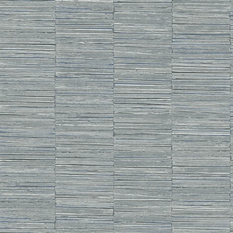 Jenga Stone Textured Striped Column Wallpaper