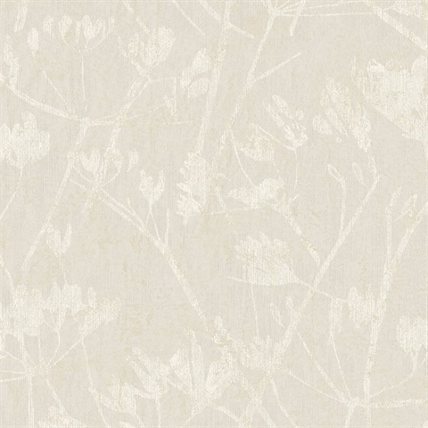 Jens Cream Branches Wallpaper