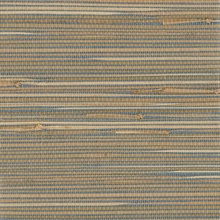 Jissai Mariner Blue Grasscloth Wallpaper