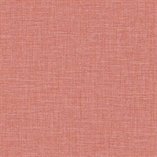 Jocelyn Pink Faux Linen Wallpaper