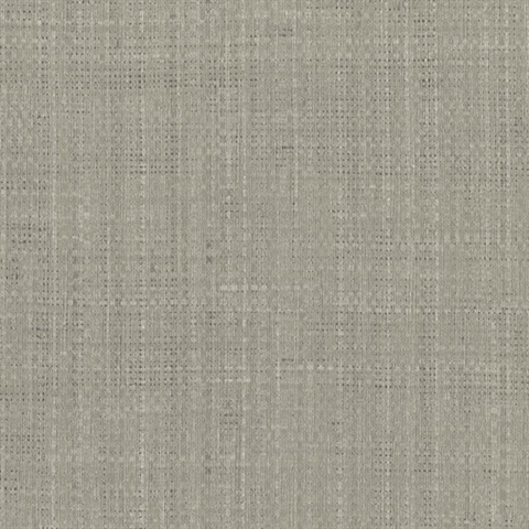 Jonus GreyFaux Grasscloth Wallpaper