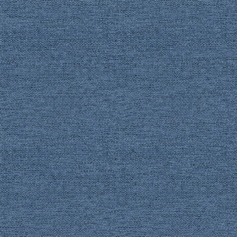 Jordan Indigo Faux Basketweave Wallpaper