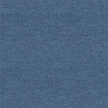 Jordan Indigo Faux Basketweave Wallpaper
