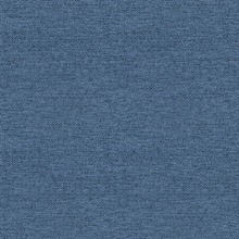 Jordan Indigo Faux Basketweave Wallpaper