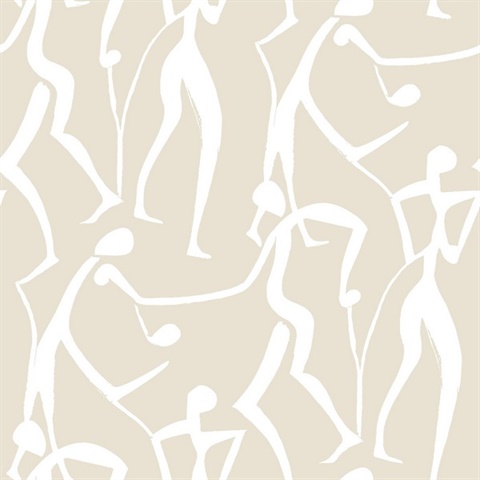 Joyful Dancers Nude Wallpaper