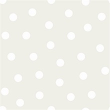 Jubilee Silver Dots Wallpaper