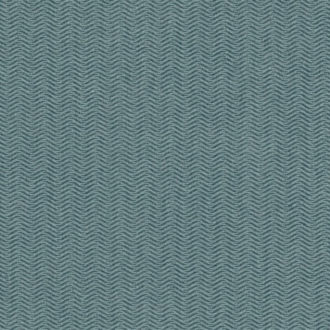 Jude Teal Woven Waves Wallpaper