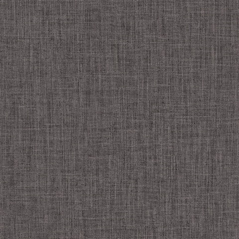 Julius Dark Brown Natural Faux Linen Textured Wallpaper