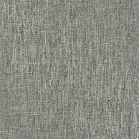 Julius Teal Natural Faux Linen Textured Wallpaper