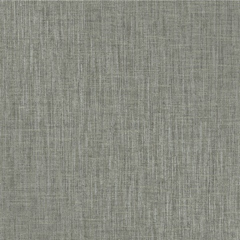 Julius Teal Natural Faux Linen Textured Wallpaper
