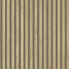 Jun Wood Ash Brown Wallpaper