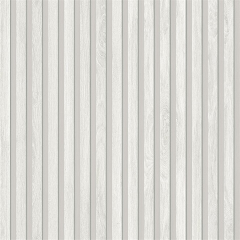 Jun Wood Pearl Grey Wallpaper