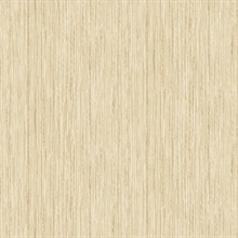 Justina Wheat Faux Vertical Grasscloth Stria Wallpaper