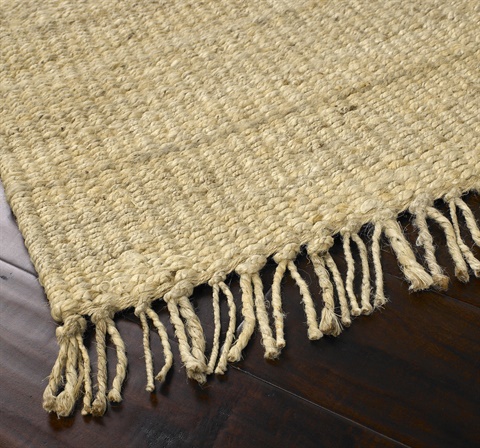 JUITE Jute Bleached Area Rug