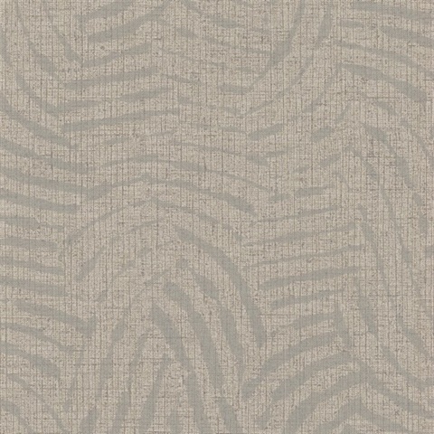 Jute Abstract Brushstroke Helix Wallpaper