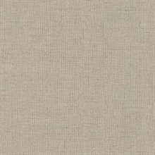 Jute Rugged Crosshatch Woven Linen Wallpaper