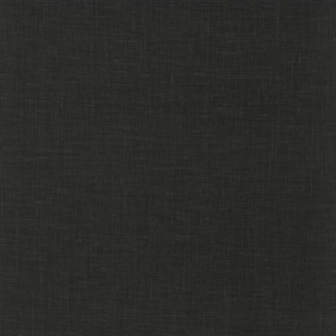 Jute Weave Black Wallpaper