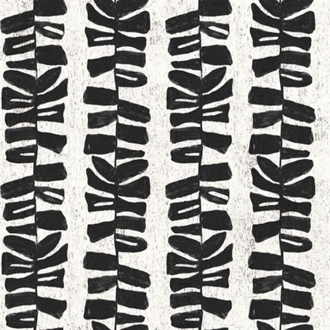 Kai Heathered Black Wallpaper