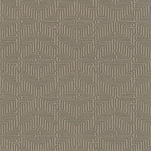 Kairo Brown Geometric Wallpaper