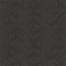 Kairo Chocolate Geometric Wallpaper