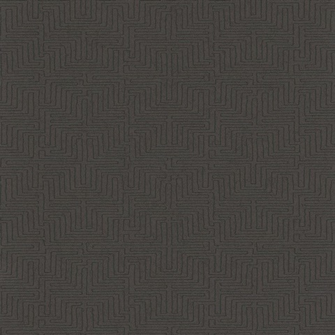 Kairo Coffee Geometric Wallpaper